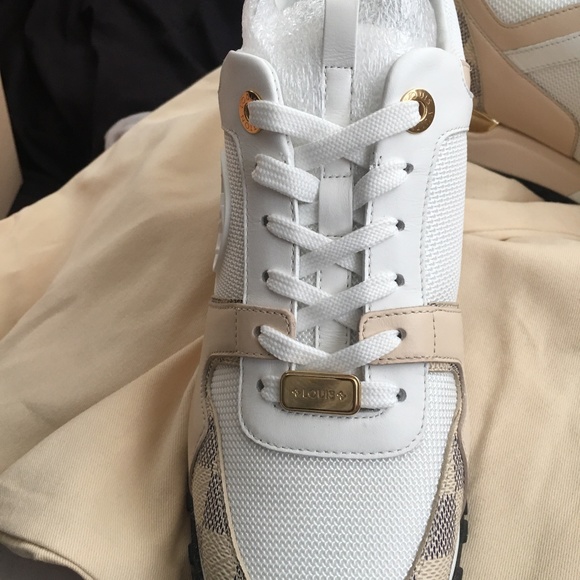 White “Run Away” Louis Vuitton Sneakers - Picture 1 of 10